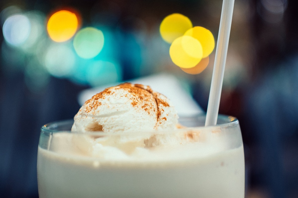 Un helado de dulce de leche