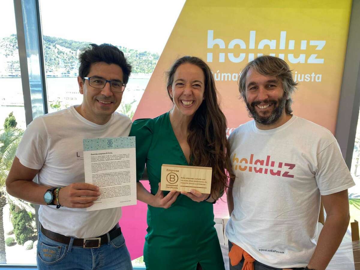 Los tres socios de Holaluz