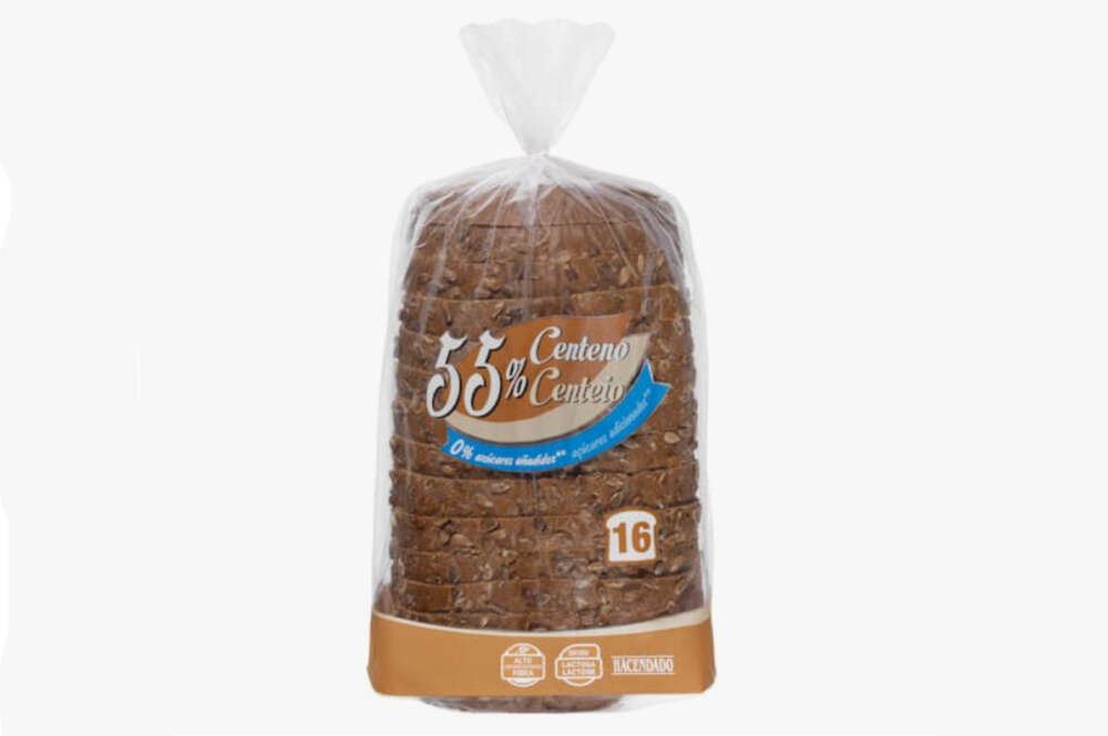 El pan de molde de centeno de Mercadona