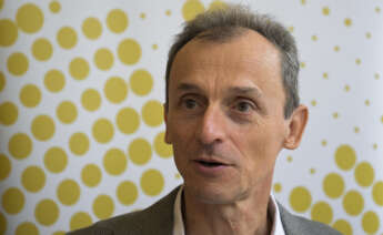 El presidente de Hispasat, el astronauta, ingeniero aeronáutico y ex ministro de Ciencia e Innovación, Pedro Duque. EFE/Jesús Monroy