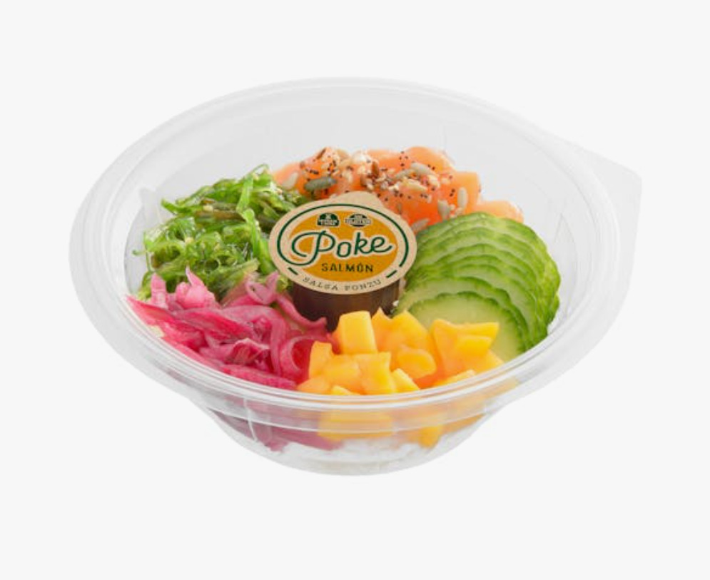 El poke de salmón de Mercadona