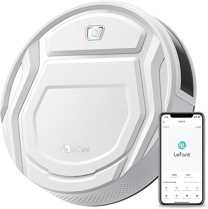 El robot aspirador de LEFANT, disponible en Amazon.