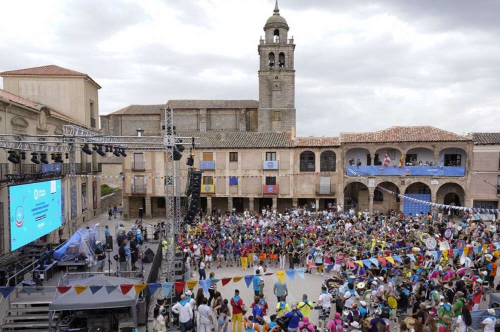 La charanga más grande en Medinaceli. Foto: Servimedia.