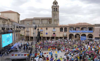 La charanga más grande en Medinaceli. Foto: Servimedia.
