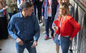 Begoña Gómez y Pedro Sánchez. Eduardo Parra / Europa Press