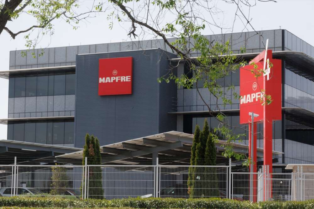 Fachada de la sede de Mapfre en Madrid. Foto: Eduardo Parra / Europa Press