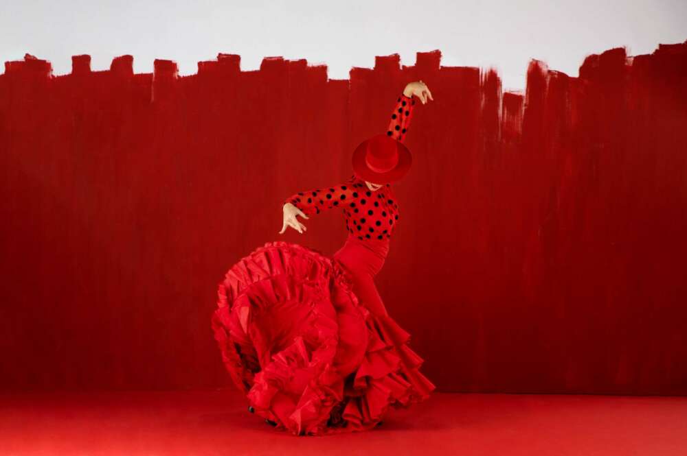 Un espectáculo de flamenco. Foto: Freepik.