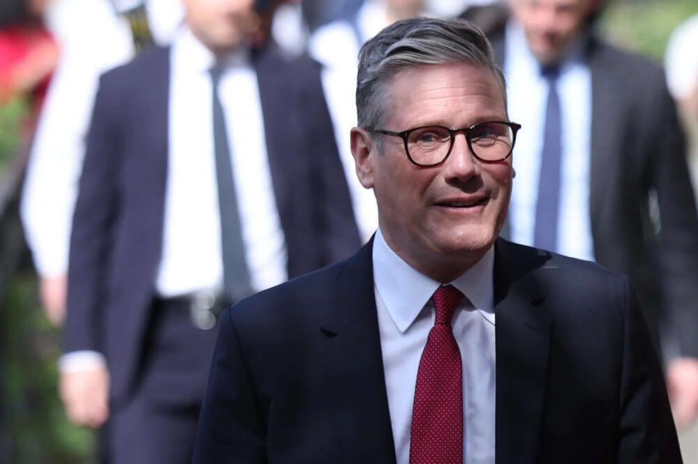 El líder del Partido Laborista, Keir Starmer. Foto: EFE.