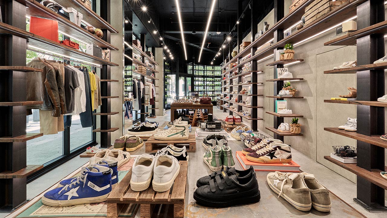 Tienda Golden Goose. Foto: Golden Goose.