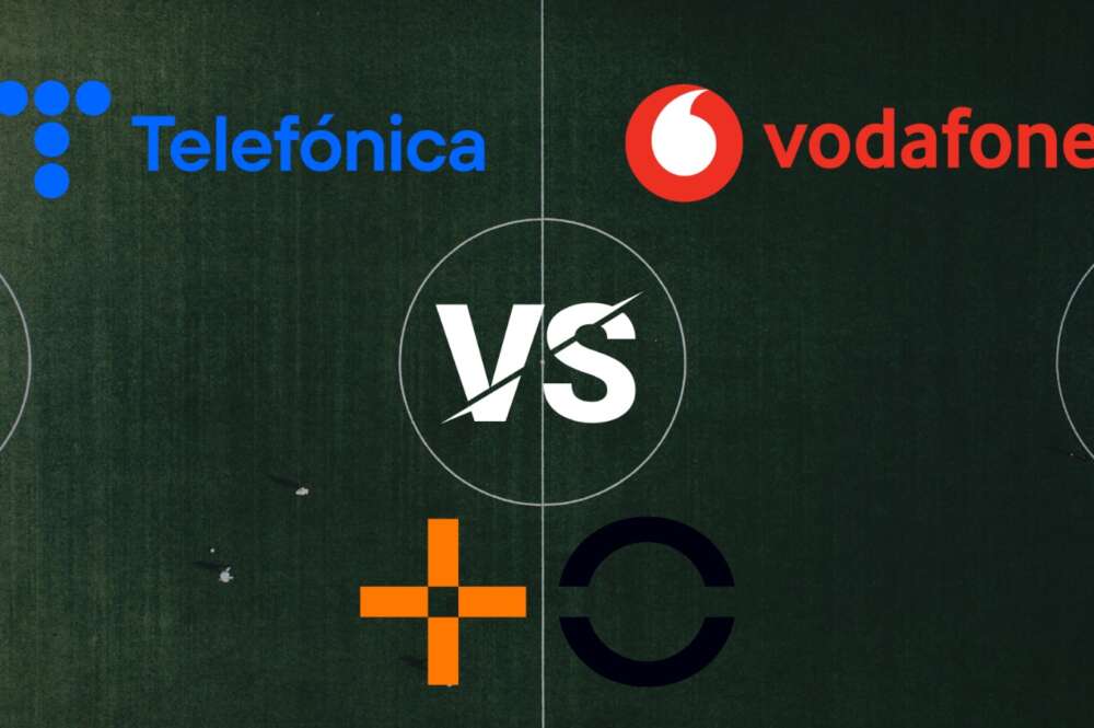 Telefónica, Vodafone y Masorange pugnan por ganar clientes a través de sus marcas de bajo coste