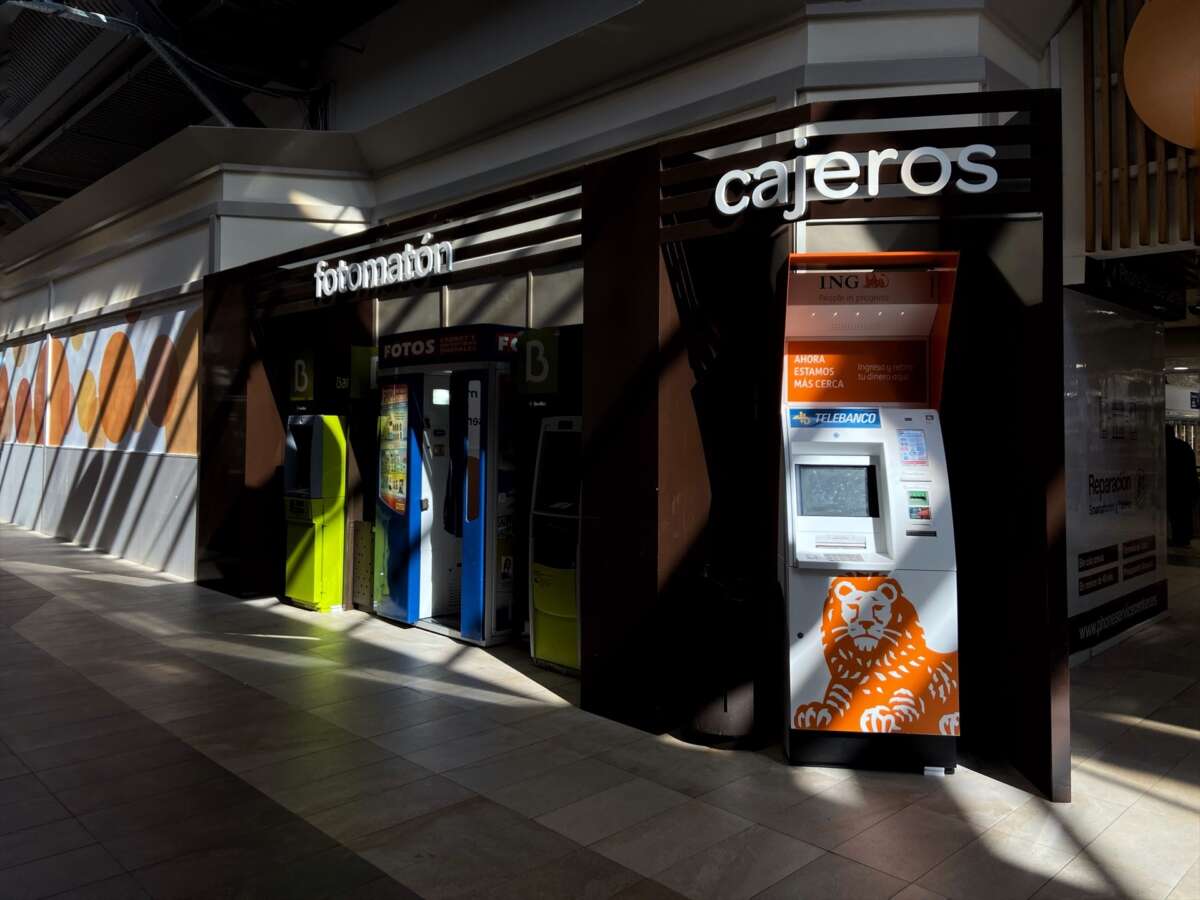 Un cajero automático de ING. Foto: Europa Press.