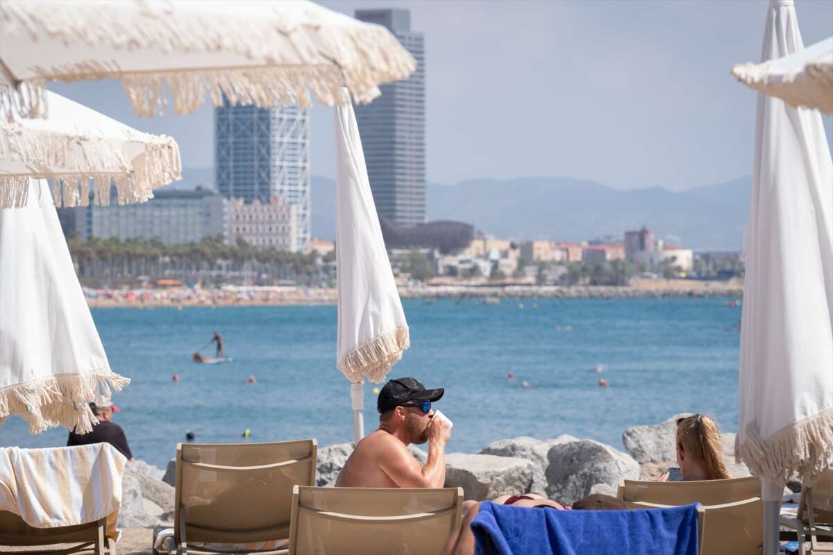 Un turista en Cataluña. 