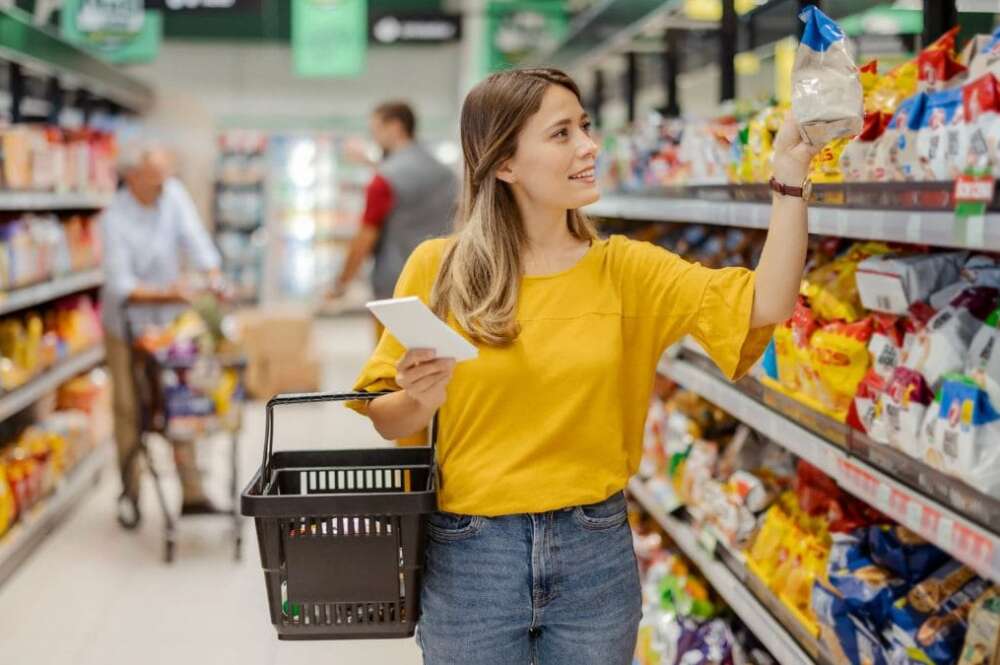 Distribución de un supermercado Consum