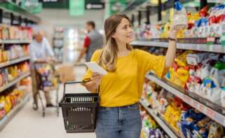 Distribución de un supermercado Consum