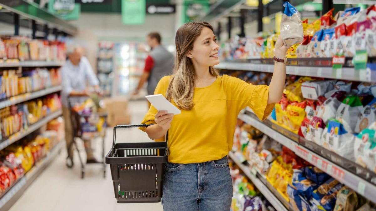 Distribución de un supermercado Consum