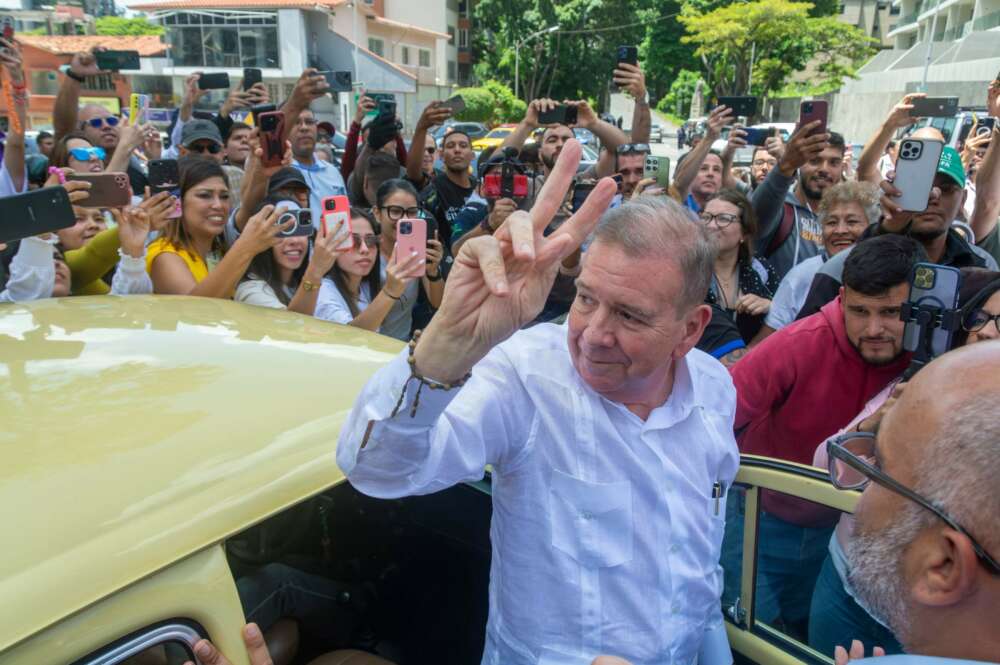 El principal rival de Nicolás Maduro, Edmundo Gonzalez. Foto: Europa Press