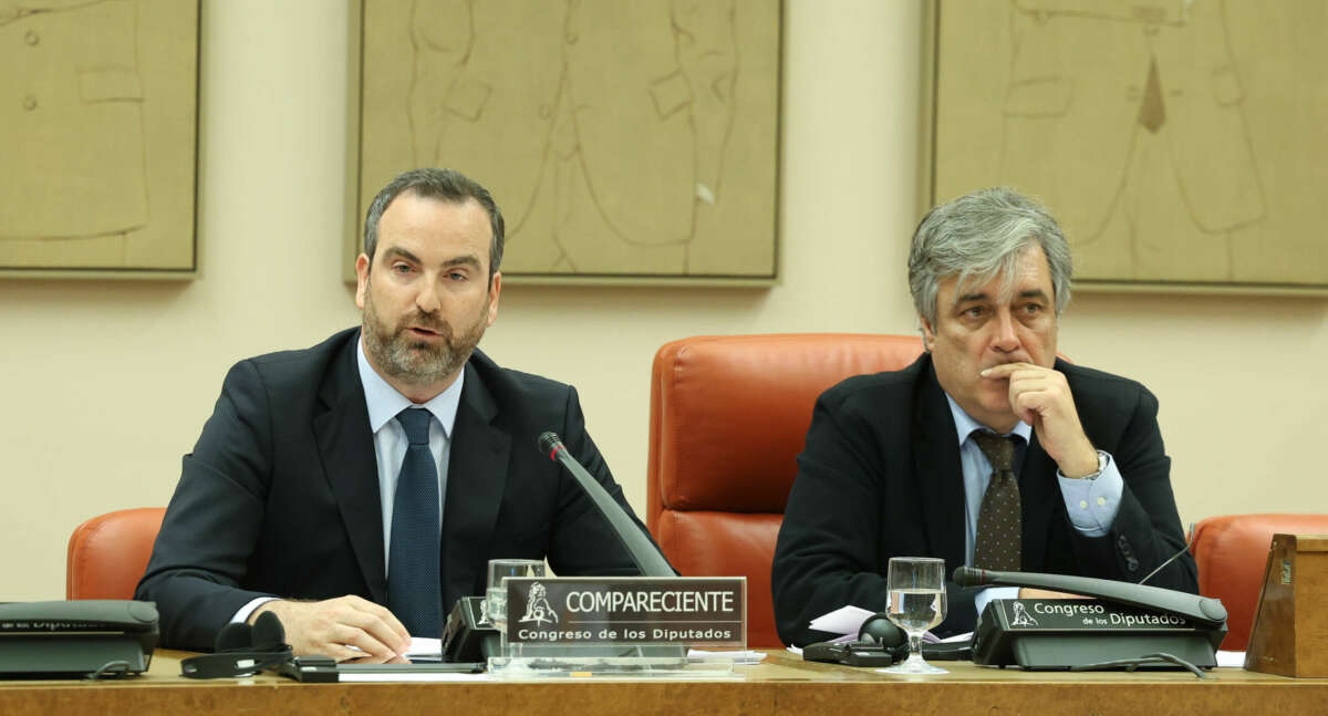El presidente del FROB, Álvaro López Barceló. EP