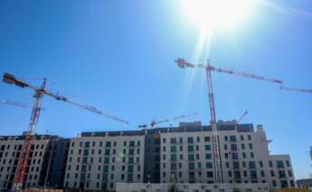 edificios en construccion