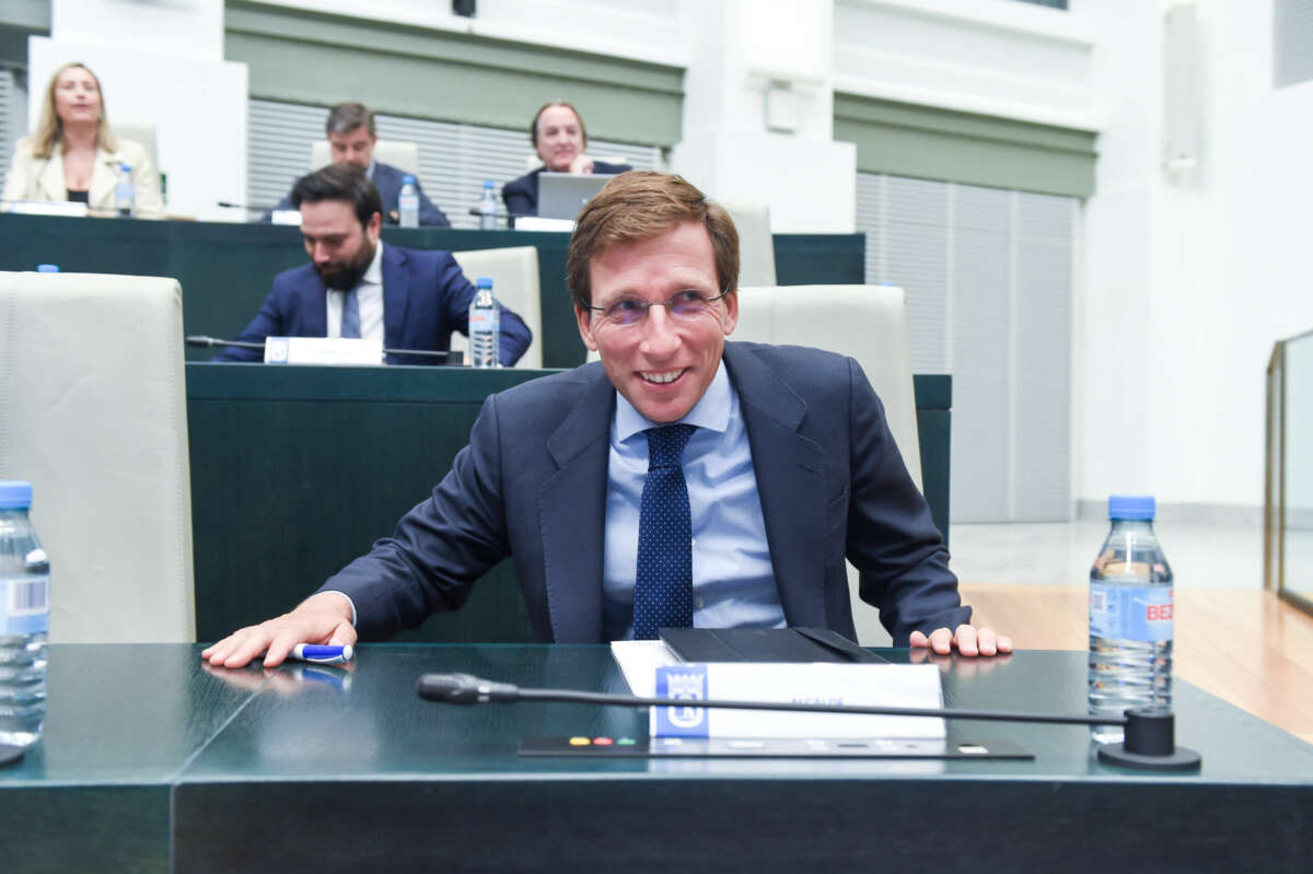 El alcalde de Madrid, José Luis Martínez-Almeida. Gustavo Valiente / Europa Press