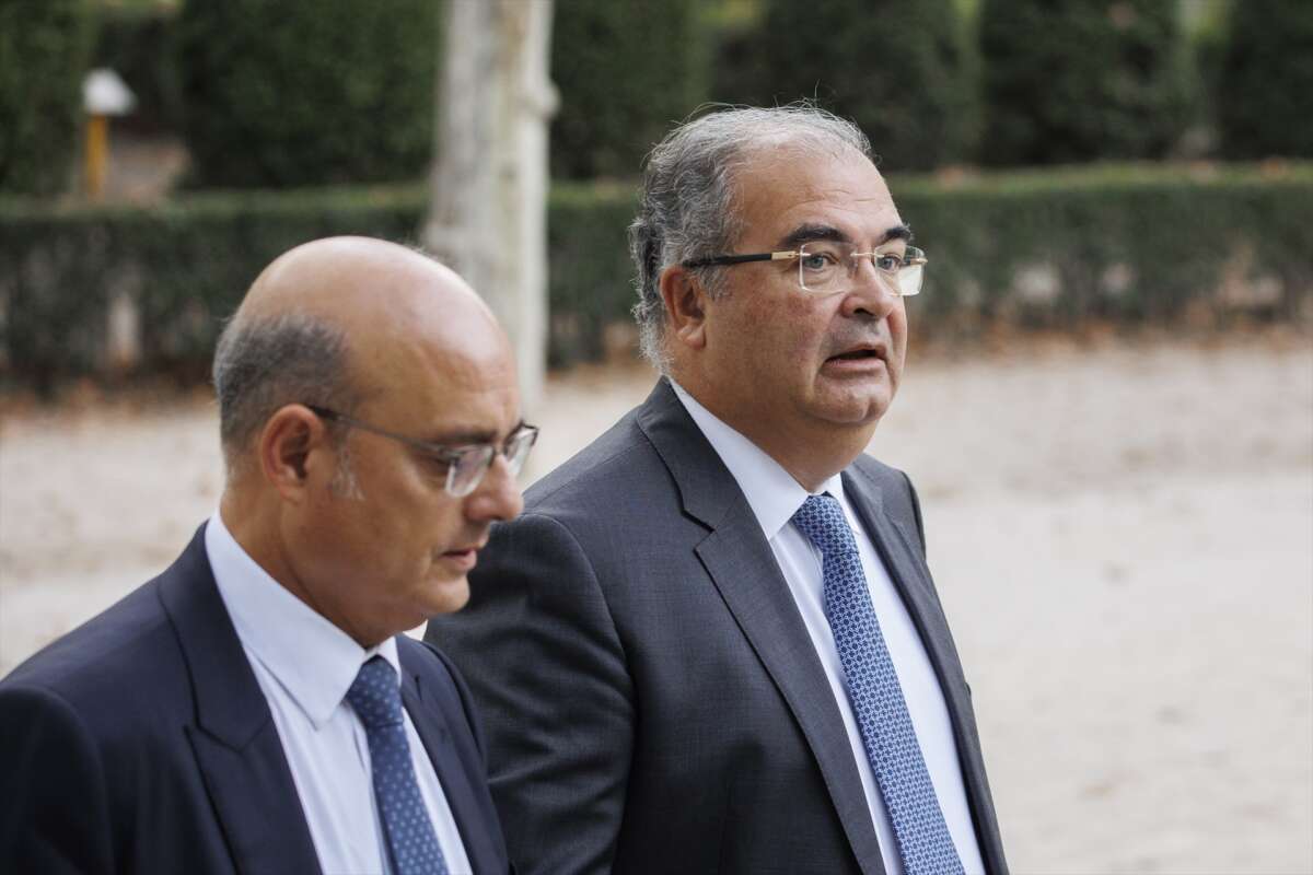 El expresidente del Banco Popular Ángel Ron. Foto: Alejandro Martínez Vélez / Europa Press.
