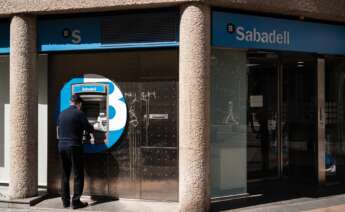 Un cajero de Sabadell.