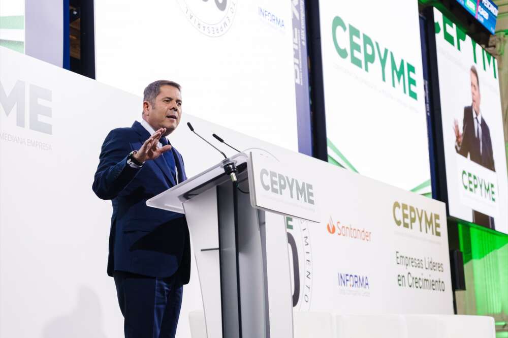 El presidente de la Cepyme, Gerardo Cuerva.
