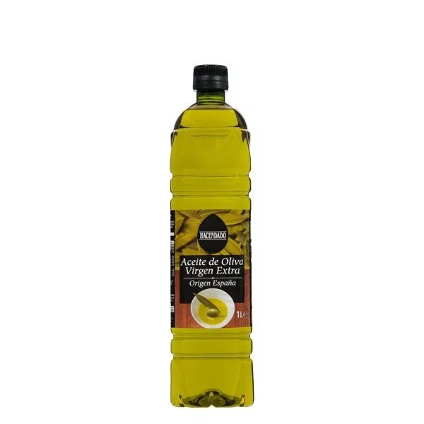 El aceite de oliva virgen extra de Hacendado.