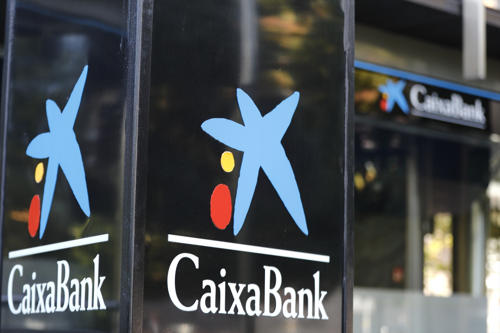 Logotipo de Caixabank. Foto: Europa Press.