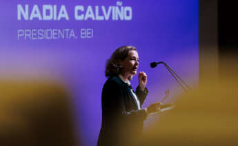 La presidenta del Banco Europeo de Inversiones, Nadia Calviño