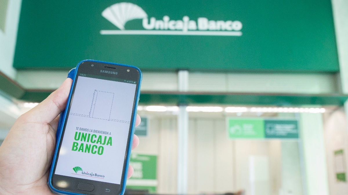 Una sucursal de Unicaja Banco