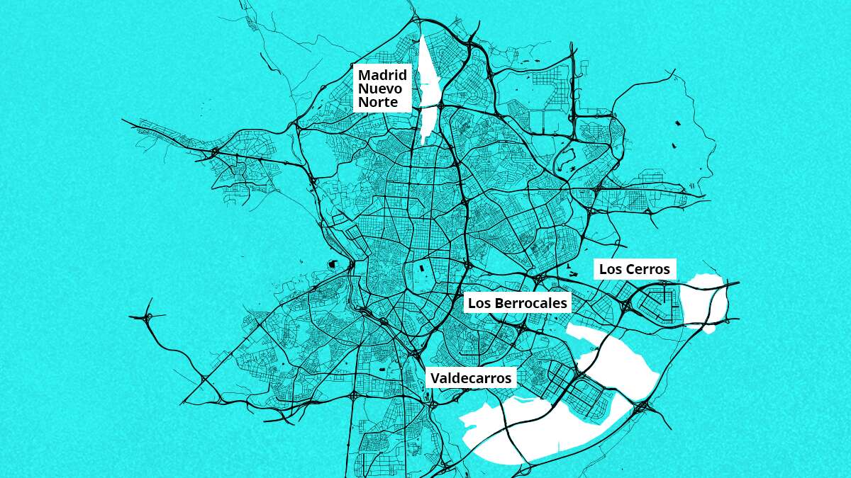 Nuevo Norte, Valdecarros, Berrocales... Cómo Madrid se prepara para crear 140.000 viviendas 
