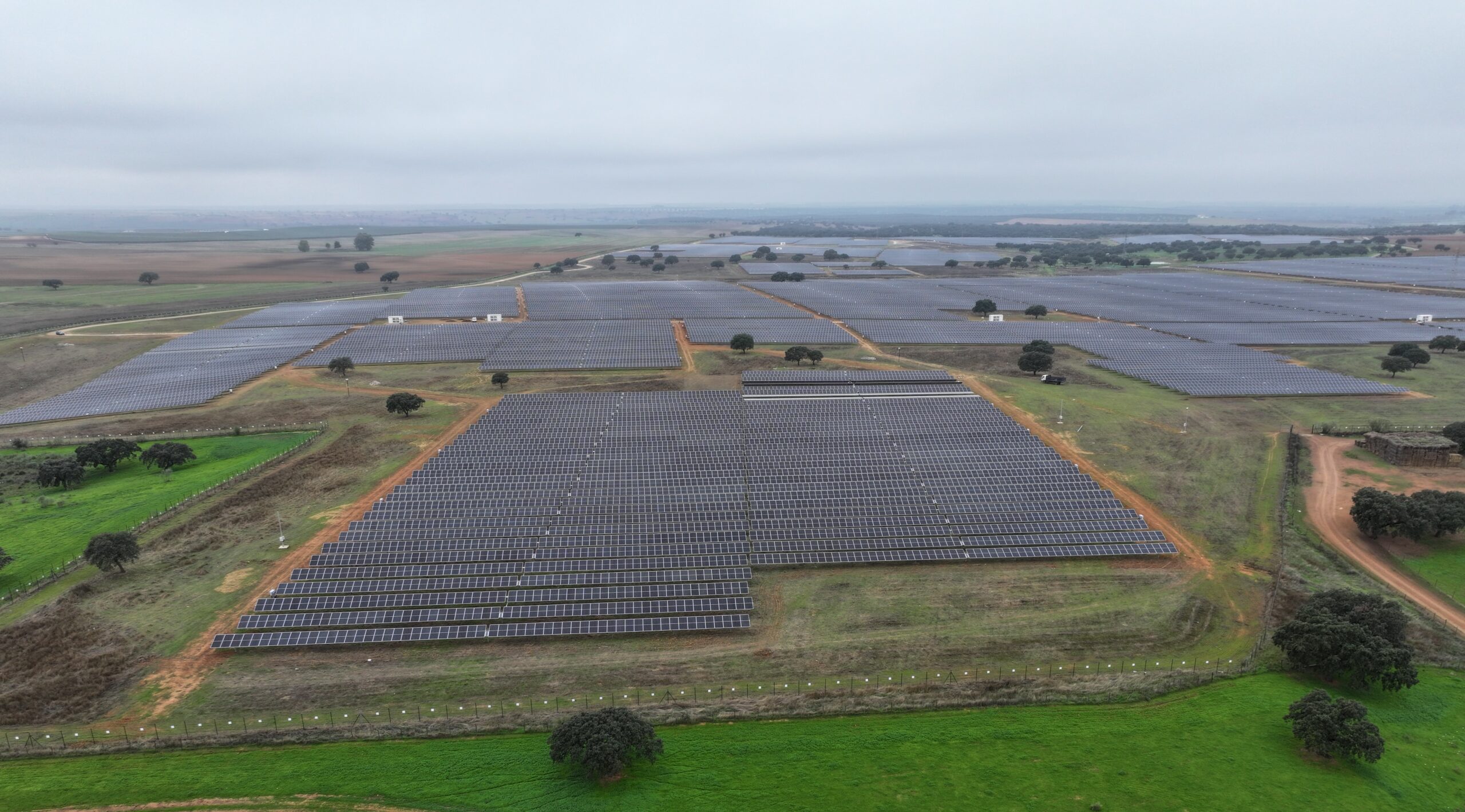 Una de las plantas fotovoltaicas de Naturgy en Extremadura. Foto: Naturgy.