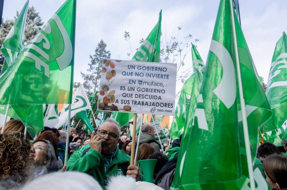 Protestas en Muface.