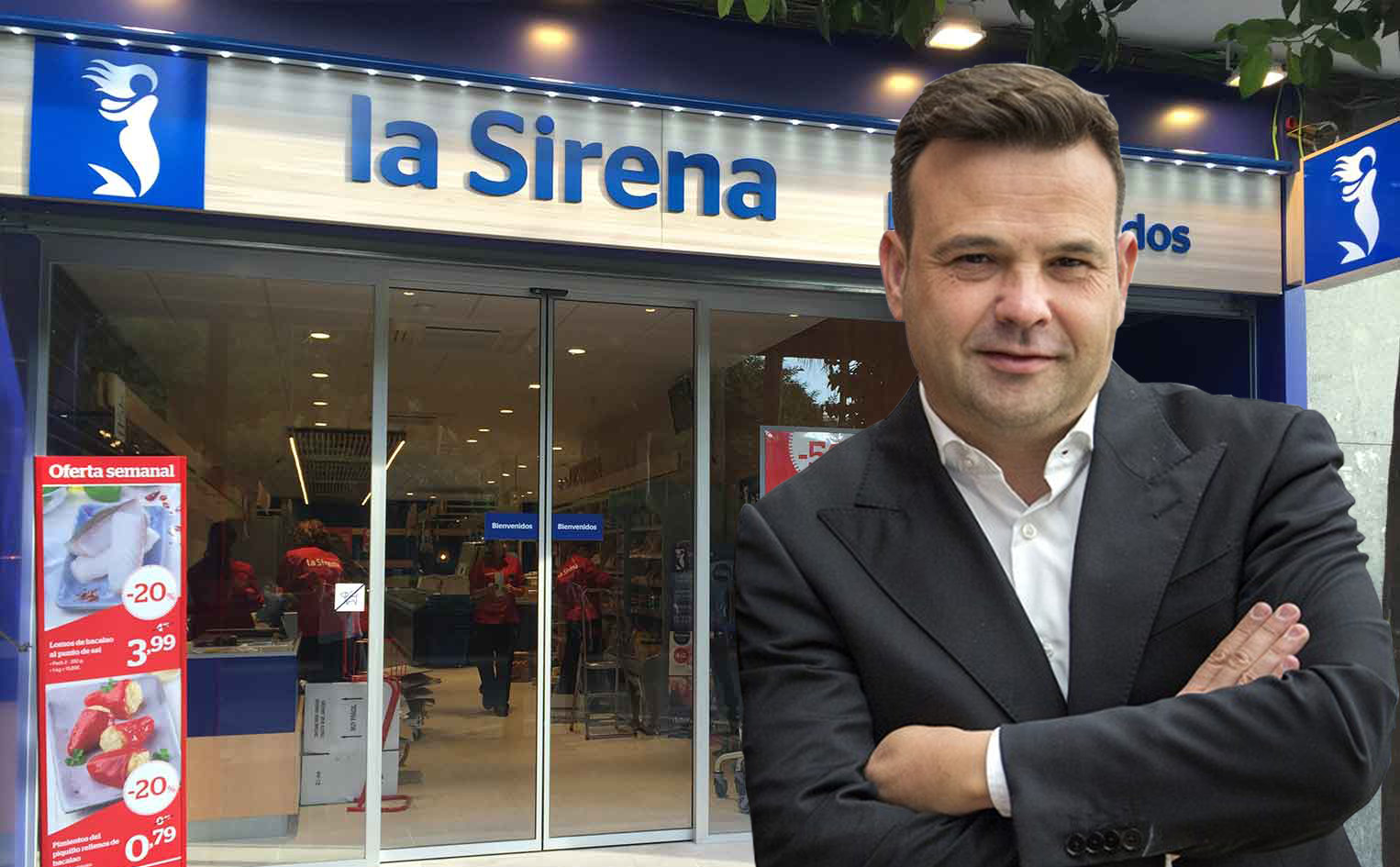 Elías concreta que suele abonar entre 250.000 euros y 300.000 euros para poner en marcha una tienda de La Sirena.