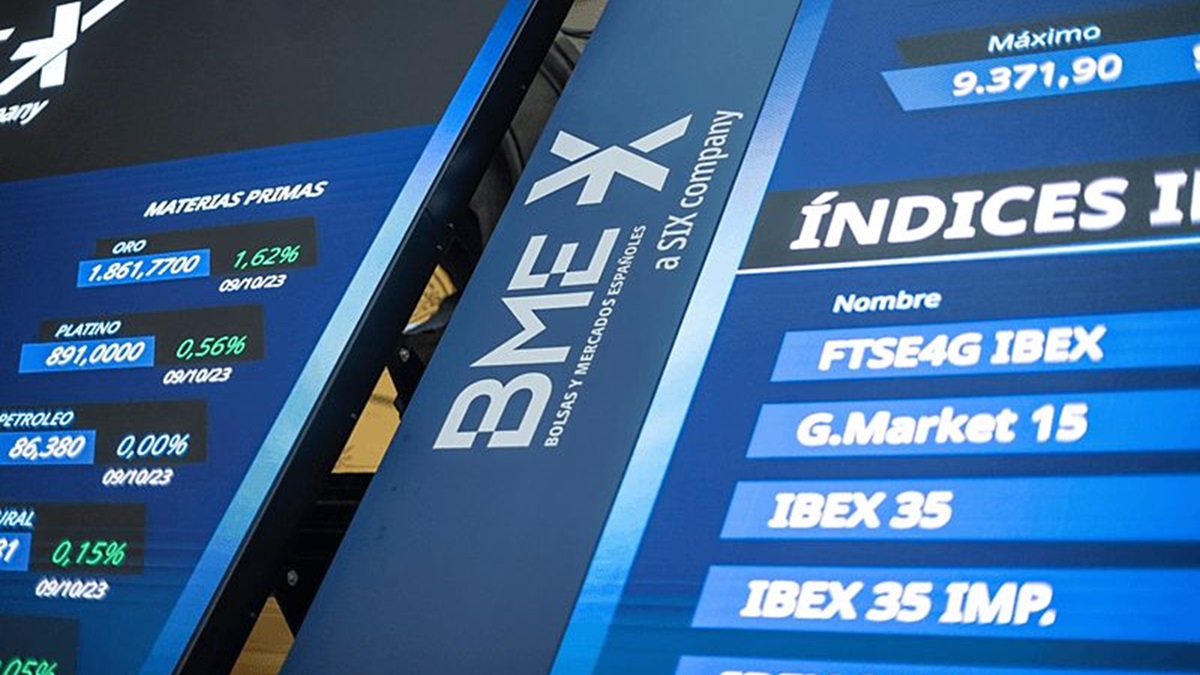 Interior de la Bolsa de Madrid | Foto de BME