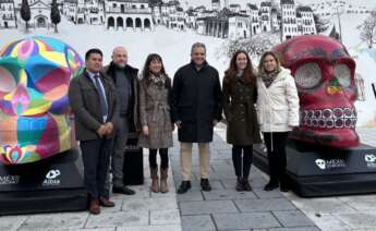 Inauguración de la exposición Mexicráneos en Parla
