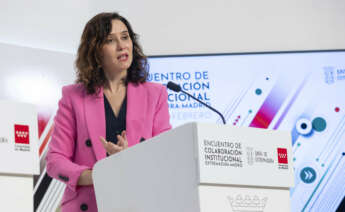 La presidenta de la Comunidad de Madrid, Isabel Díaz Ayuso. Jorge Armestar / Europa Press