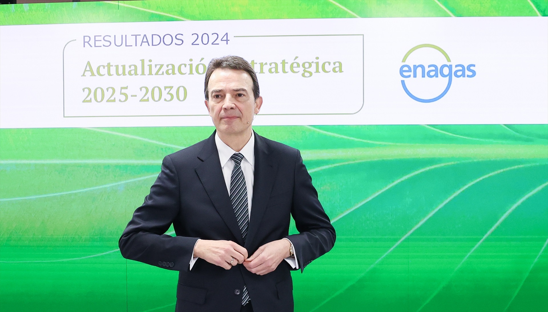 El Consejero Delegado de Enagás, Arturo Gonzalo