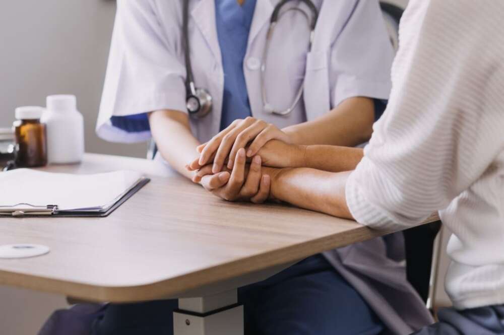 Paciente en una consulta médica | Foto de 123RF/armmypicca