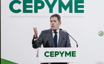 Archivo - El presidente de Cepyme, Gerardo Cuerva.