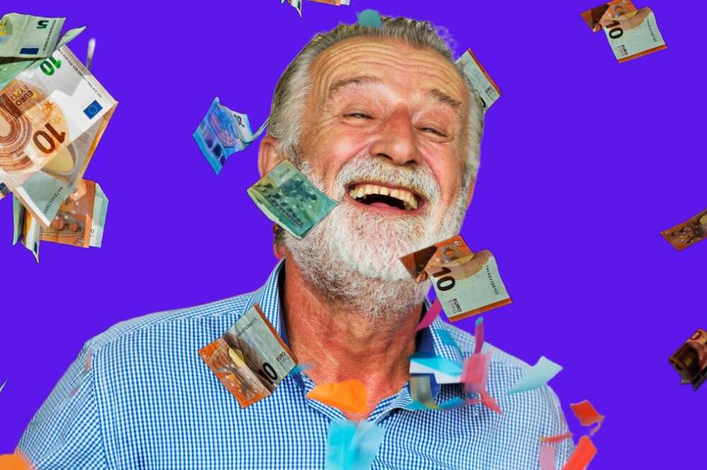 Una lluvia de billetes en Aranda del Duero