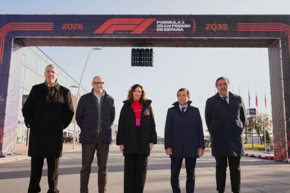 presentacion circuito f1 madrid