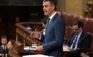 El presidente del Gobierno, Pedro Sánchez
