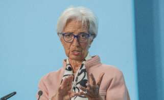 17 April 2025, Hesse, Frankfurt_Main: Christine Lagarde, President of the European Central Bank (ECB), addresses journalists regarding the central bank's latest interest rate decision. The European Central Bank (ECB) on Thursday cut its benchmark deposit
