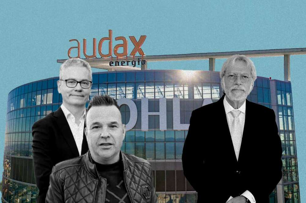 Josep María Echarri (Inveready), José Elías (Audax Renovables) y Luis Amodio (OHLA)