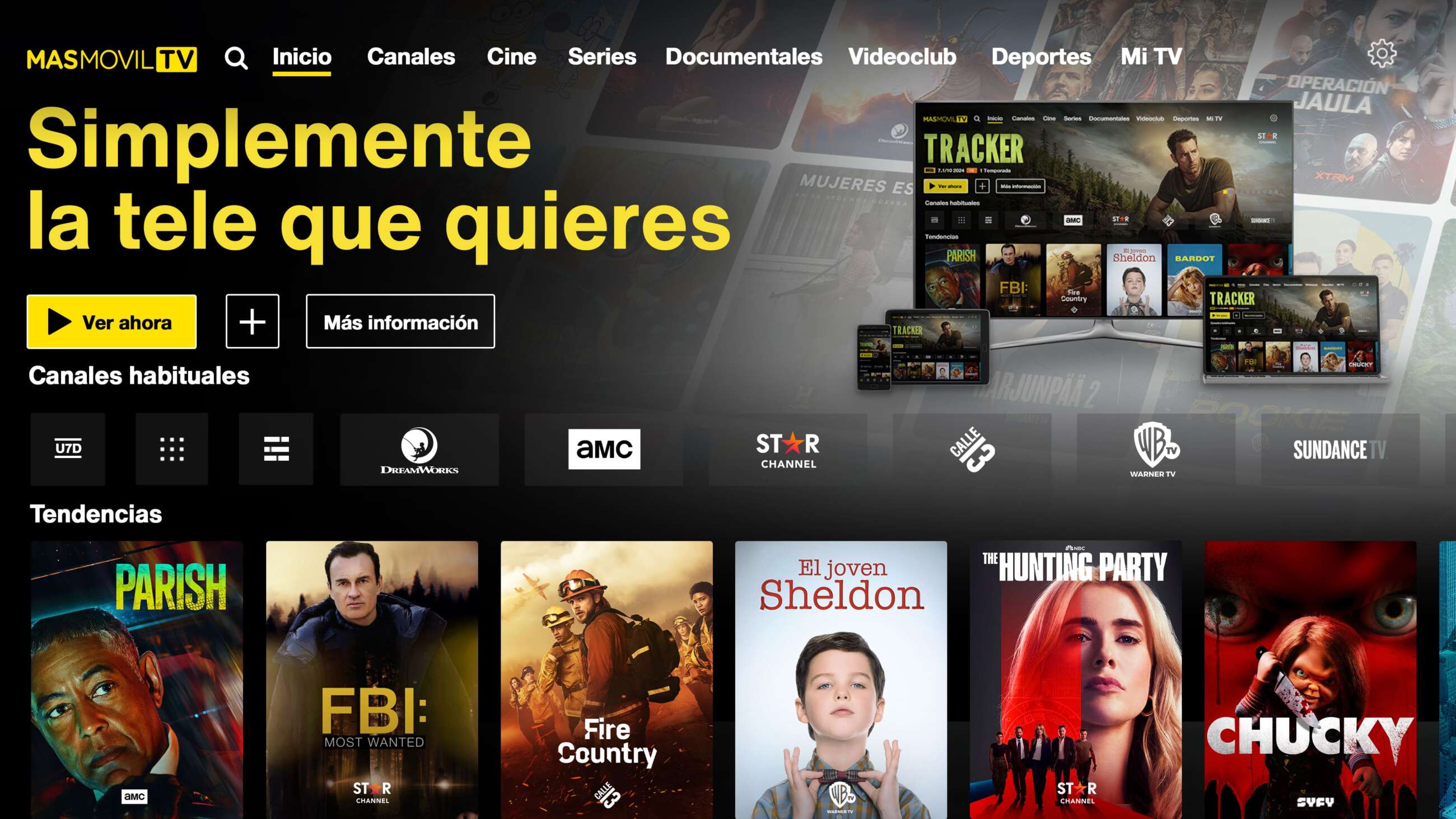 Las nueva televisiones de Masorange cuentan con más de 90 canales