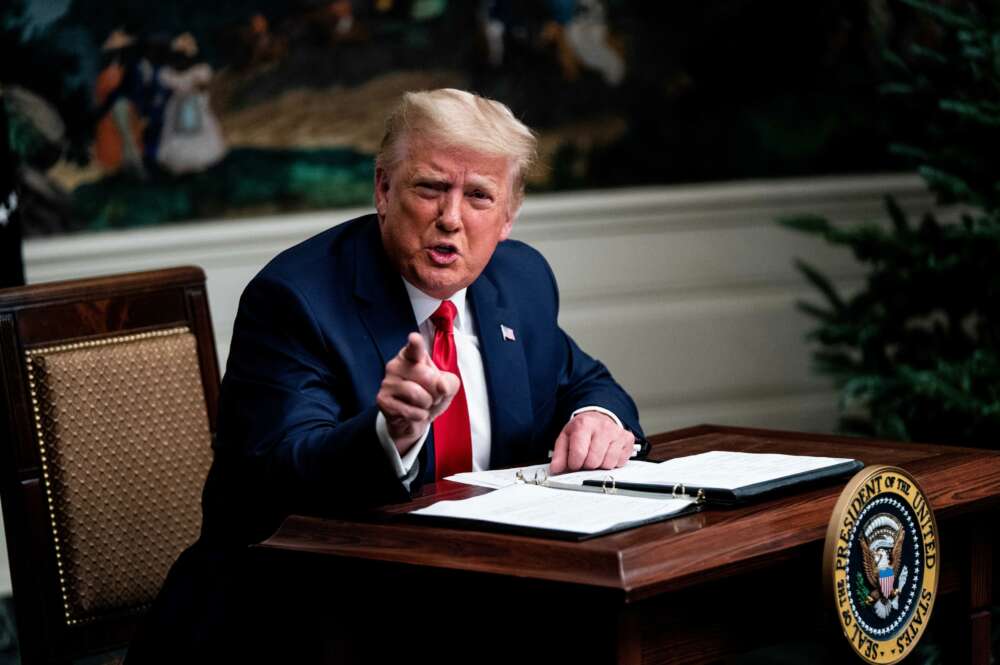 El presidente de EEUU, Donald Trump. Foto: Europa Press.