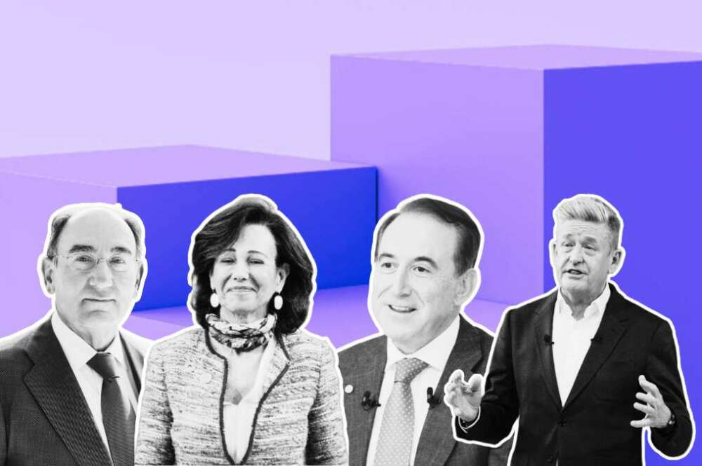 Forbes. Ana Botín. Wayne Griffiths. Ignacio Sánchez Galán. Antonio Huertas.