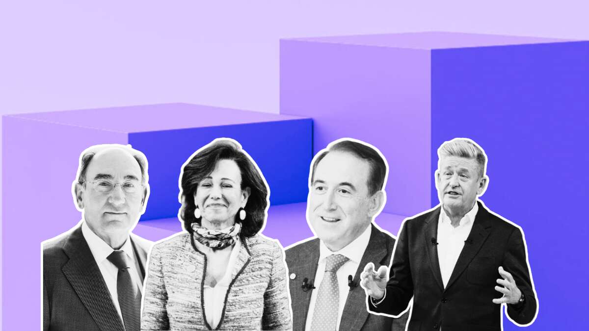 Forbes. Ana Botín. Wayne Griffiths. Ignacio Sánchez Galán. Antonio Huertas.