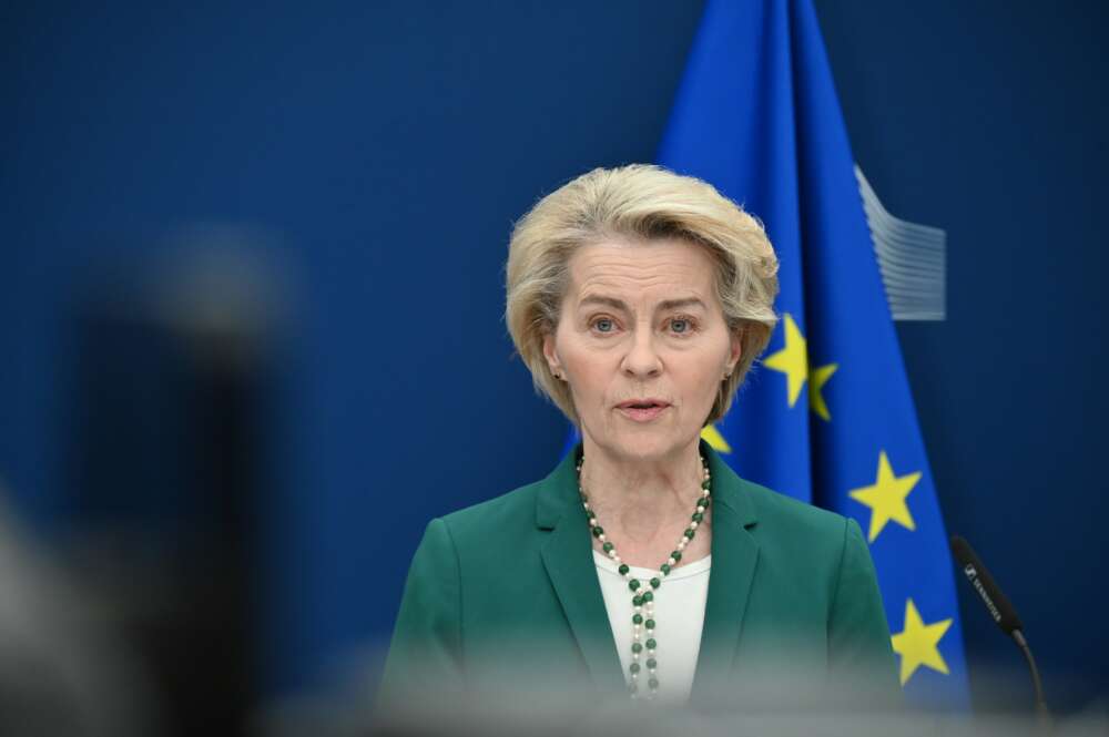 La presidenta de la Comisión Europea, Ursula von der Leyen.